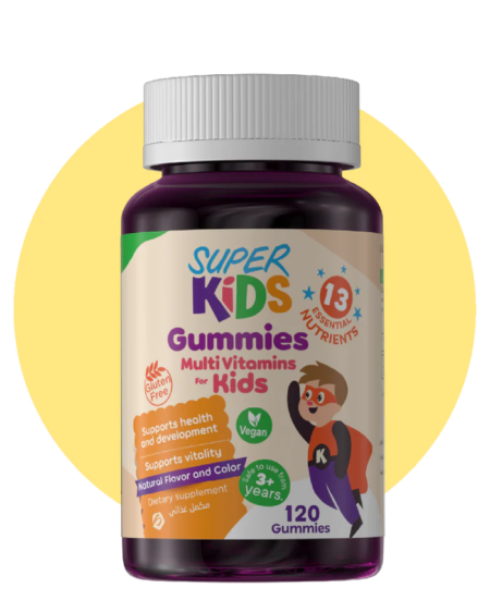 Superkids Gummies Chewable Multivitamins 120 gummies
