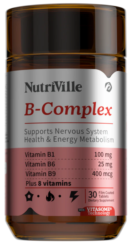 Nutriville B-Complex 30 Tablets