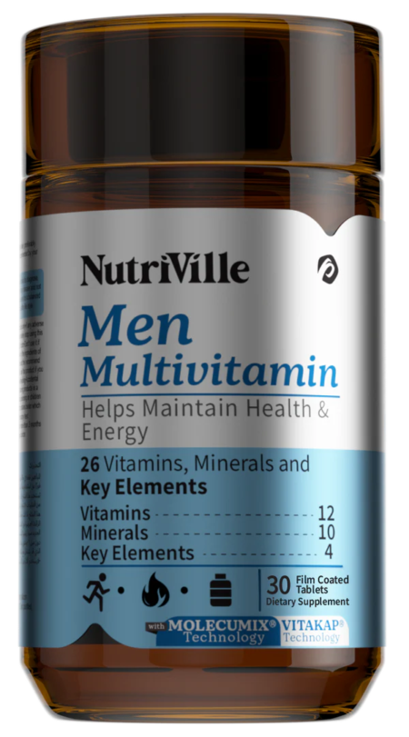 Nutriville Men Multivitamin 30 Tablets