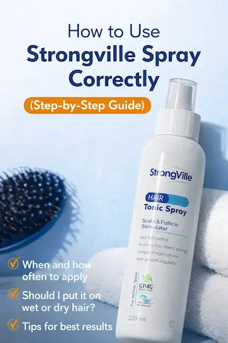 how to use strongville spray