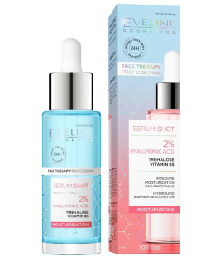 EVELINE SERUM SHOT 2 HYALURONIC ACID MOISTURIZ30ML