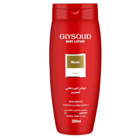 GLYSOLID BODY LOTION(MUSK)NON-GREASY 200ML