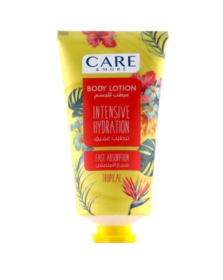 Care & More body lotion with tropical