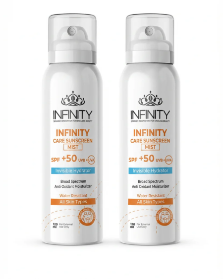 Infinity Care Sunscreen Mist Lotion SPF50+ - Promopack