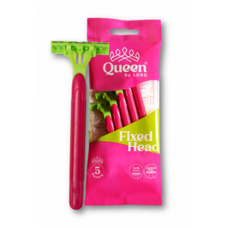 Queen Fixed Head 5 Razors