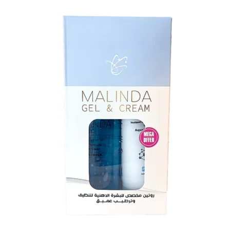 Malinda Oily Skin Set 250 ml + 120 g